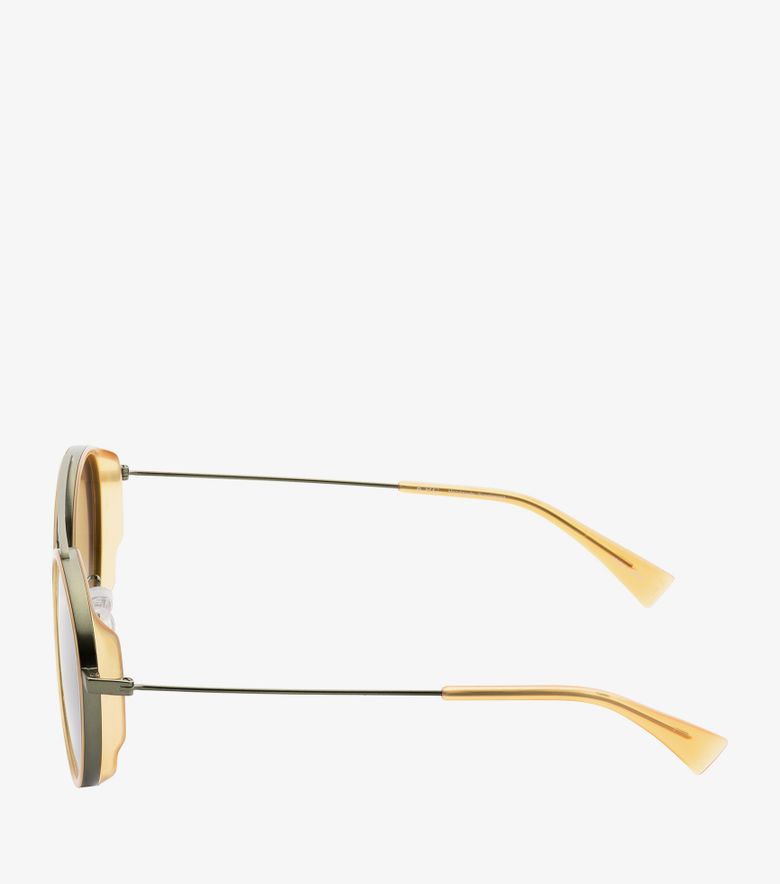 A.P.C. Lunettes De Soleil Nico Unisexe Milky Yellow
