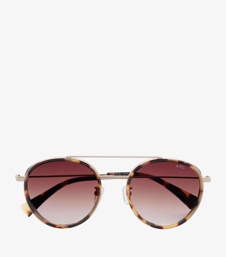 A.P.C. Lunettes De Soleil Nico Unisexe Noisette