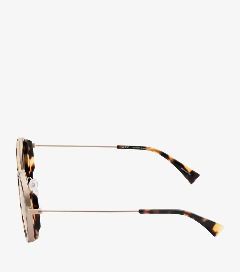 A.P.C. Lunettes De Soleil Nico Unisexe Noisette