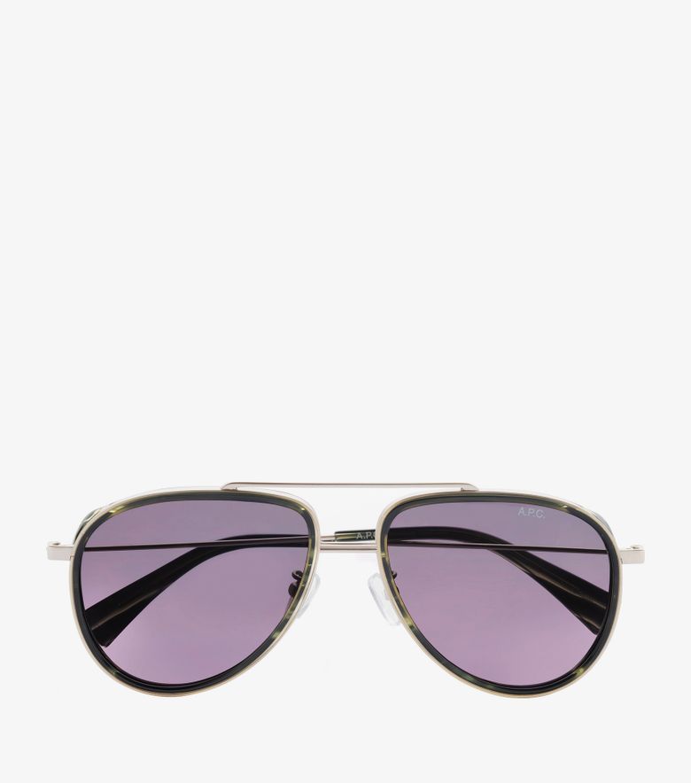 A.P.C. Lunettes De Soleil Sterling Unisexe Kaki