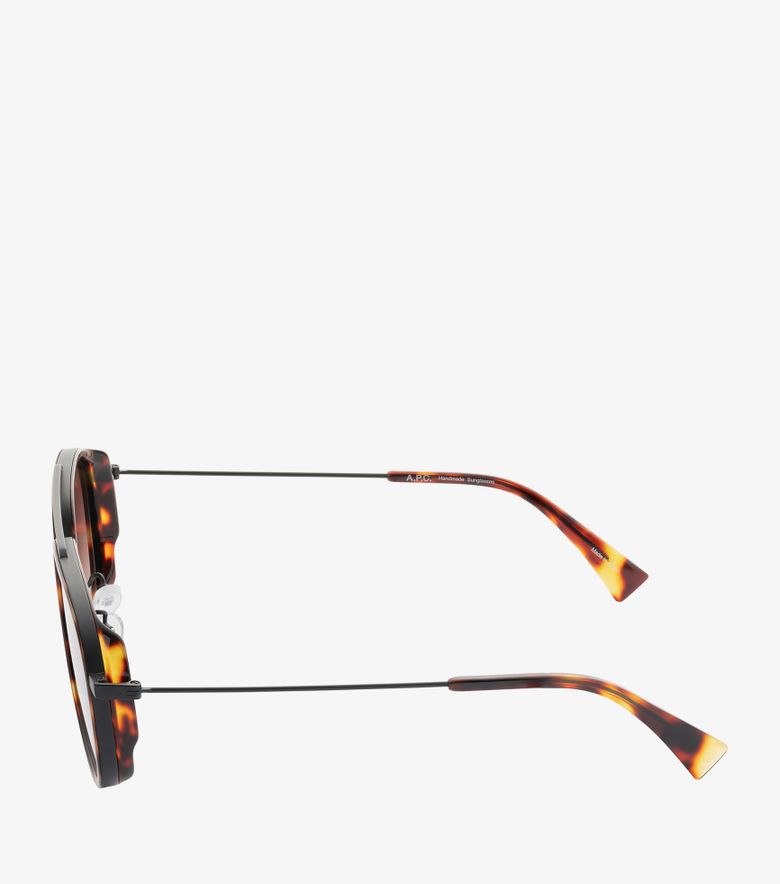 A.P.C. Lunettes De Soleil Sterling Unisexe Marron