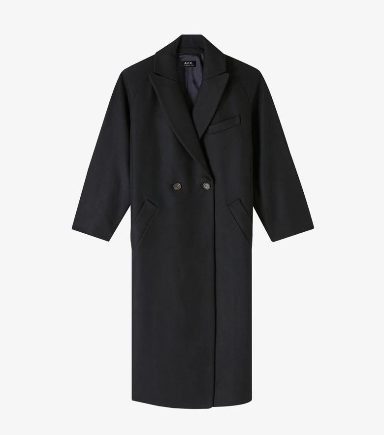 A.P.C. Manteau Flora Noir