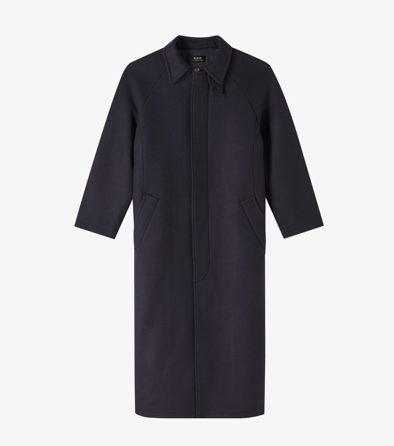 A.P.C. Manteau Gaia Dark Navy