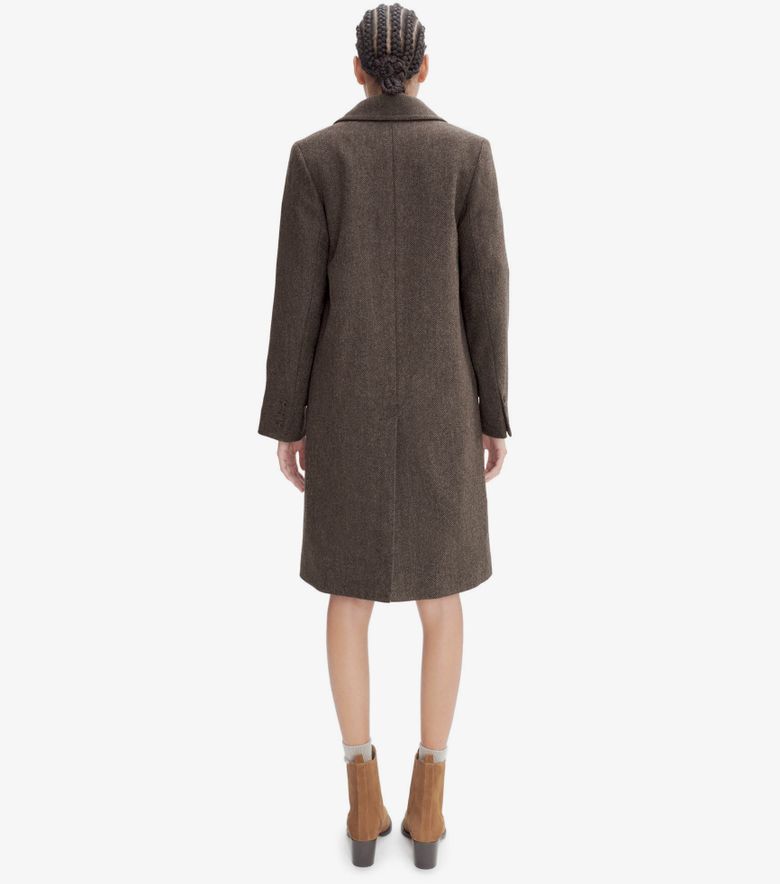 A.P.C. Manteau Ginny Marron