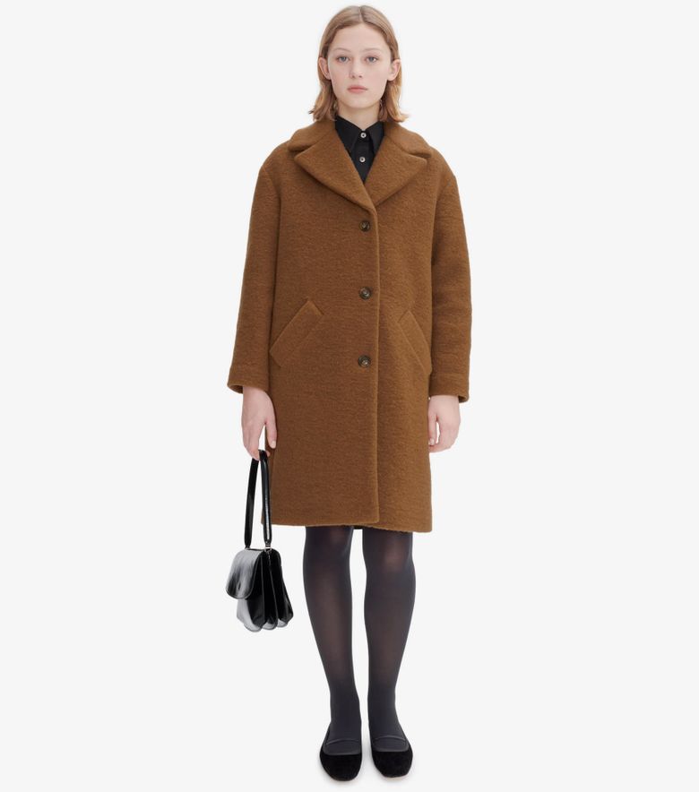 A.P.C. Manteau Ninon Marron Glacé