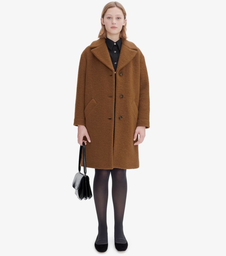 A.P.C. Manteau Ninon Marron glacé
