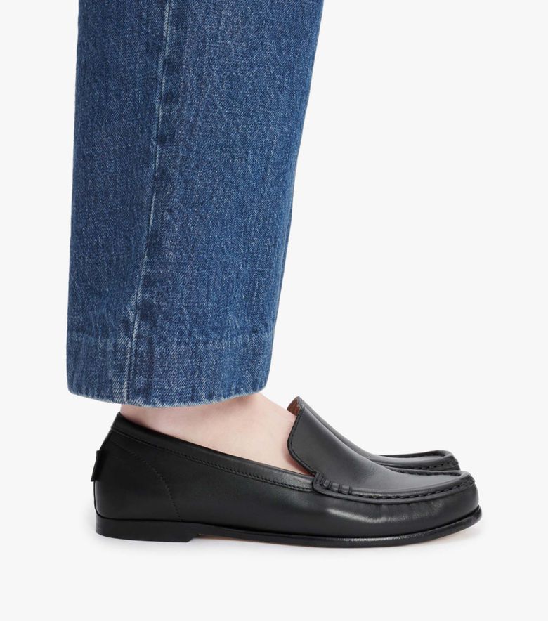 A.P.C. Mocassin Swan Noir