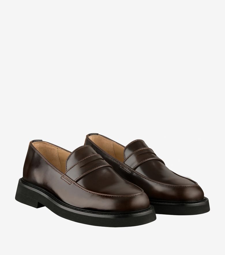 A.P.C. Mocassins Gael Marron Foncé