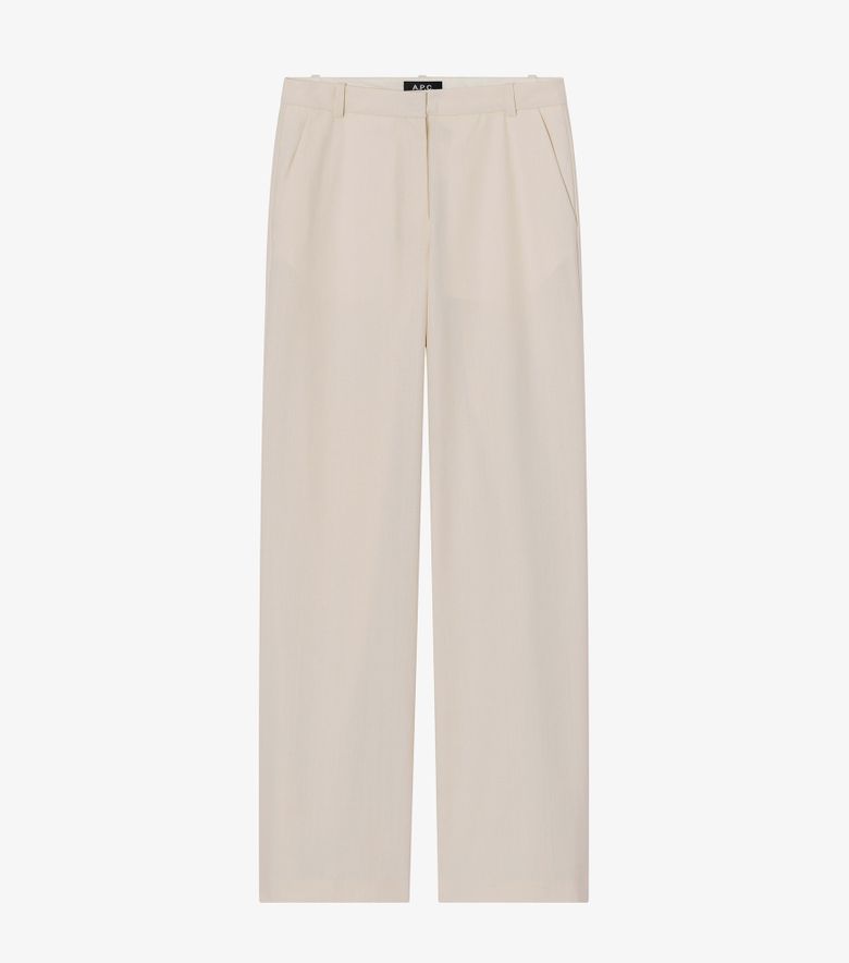 A.P.C. Pantalon Margaret Écru