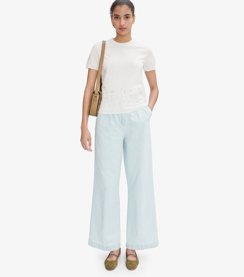 A.P.C. Pantalon Tressie Indigo délavé