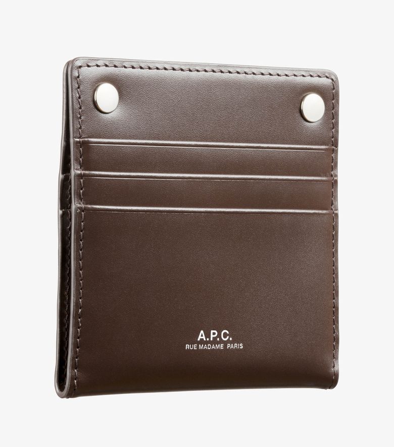 A.P.C. Porte-Cartes André Bifold Brownie