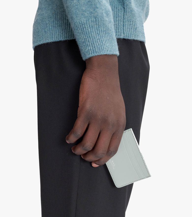 A.P.C. Porte-Cartes André Bleu nuage