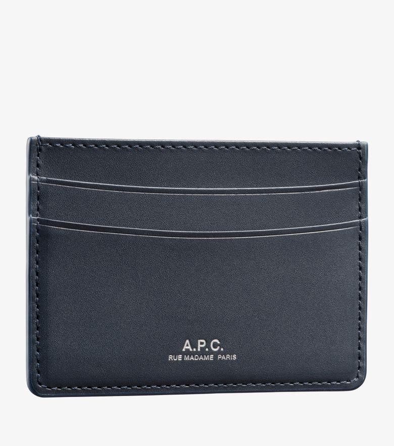 A.P.C. Porte-cartes André Dark Navy