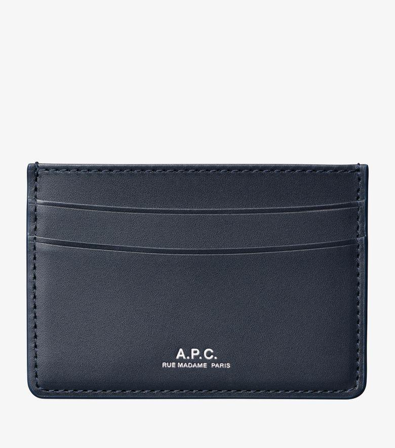 A.P.C. Porte-cartes André Dark Navy