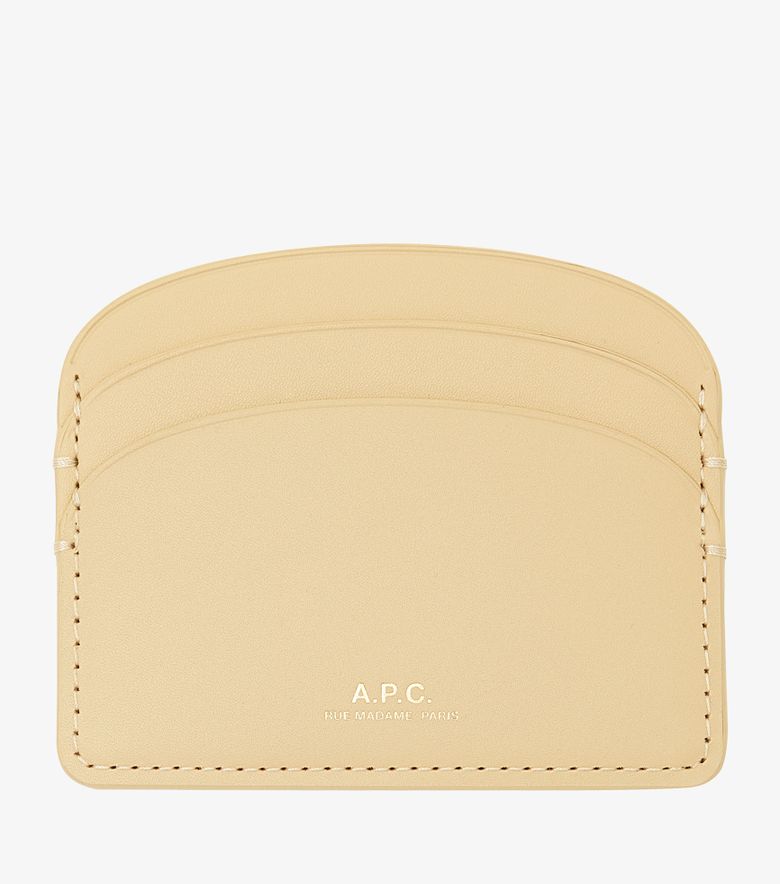 A.P.C. Porte-Cartes Demi-Lune Sahara