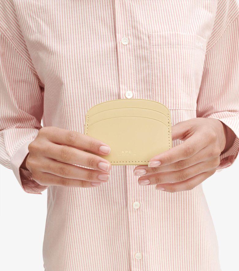 A.P.C. Porte-Cartes Demi-Lune Sahara