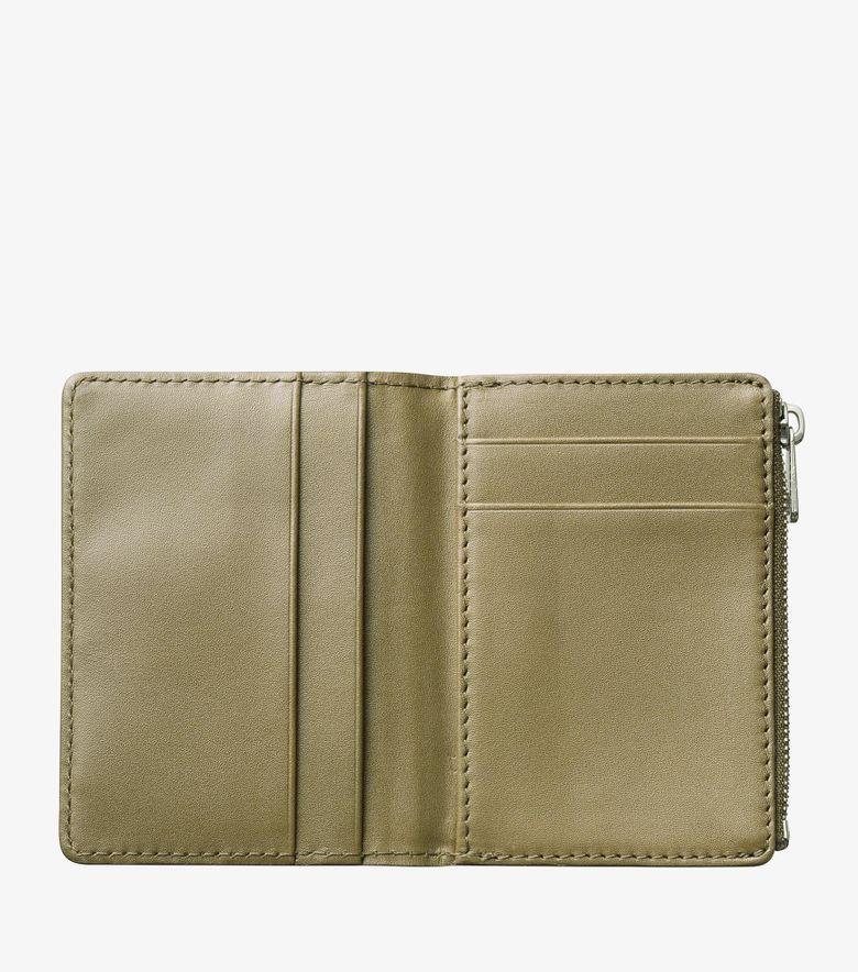 A.P.C. Porte-Cartes Stefan Zip Vert Argile