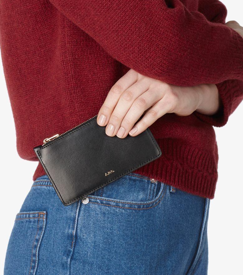 A.P.C. Porte-Cartes Willow Noir