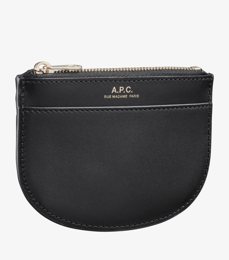 A.P.C. Porte-Monnaie Demi-Lune New Noir