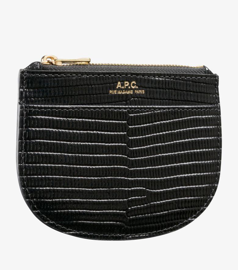 A.P.C. Porte-Monnaie Demi-Lune New Noir