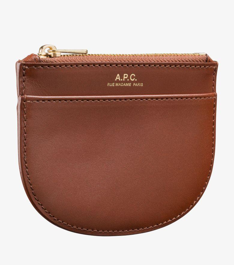 A.P.C. Porte-Monnaie Demi-Lune New Noisette