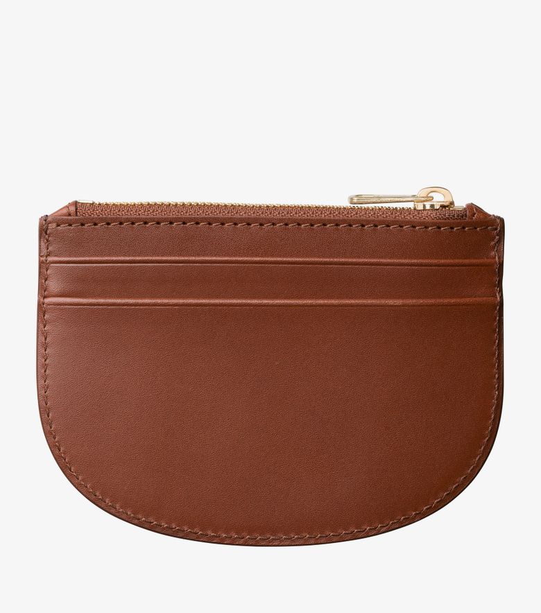 A.P.C. Porte-Monnaie Demi-Lune New Noisette