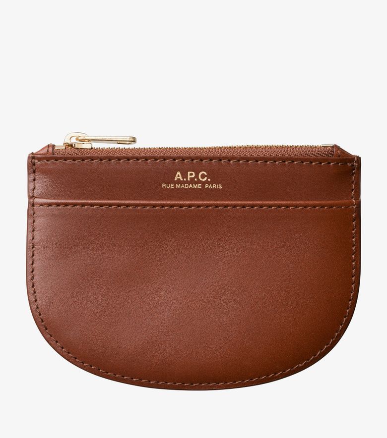 A.P.C. Porte-Monnaie Demi-Lune New Noisette