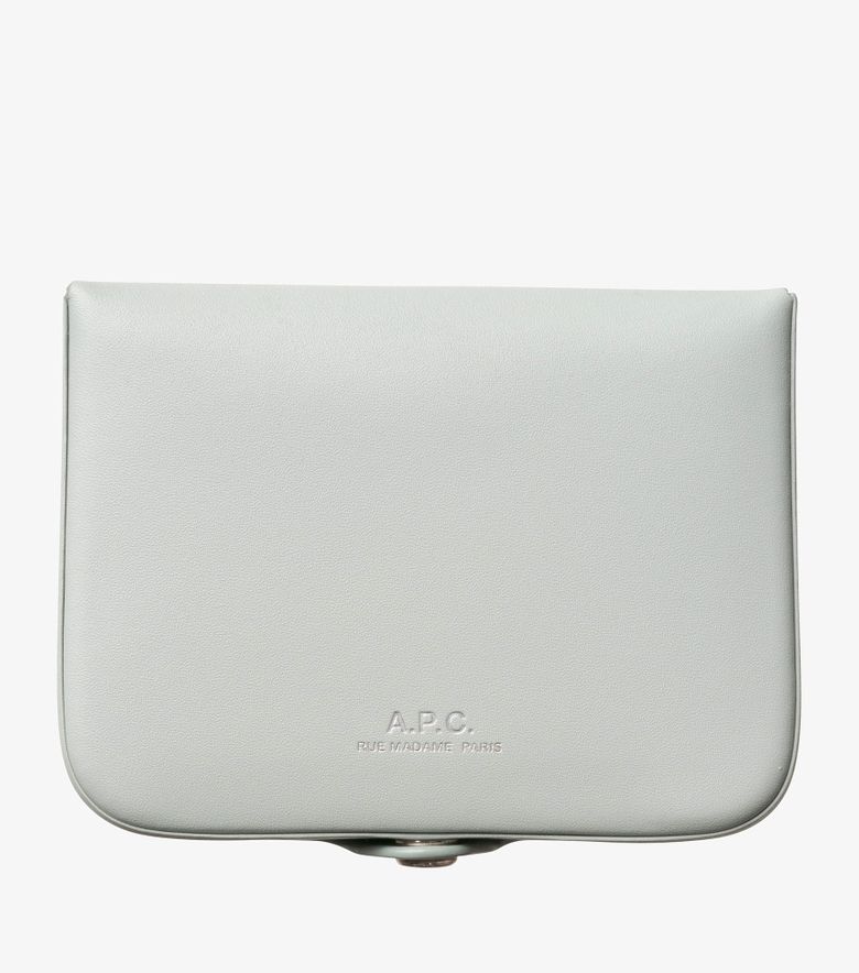 A.P.C. Porte-Monnaie Josh Bleu Nuage