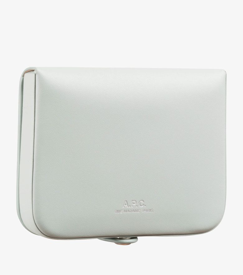 A.P.C. Porte-Monnaie Josh Bleu Nuage