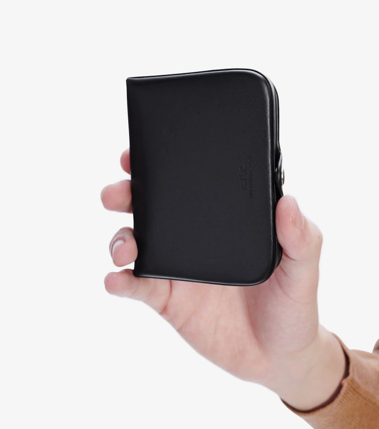 A.P.C. Porte-Monnaie Josh Noir