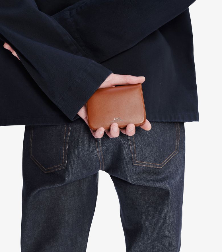 A.P.C. Porte-Monnaie Josh Noisette