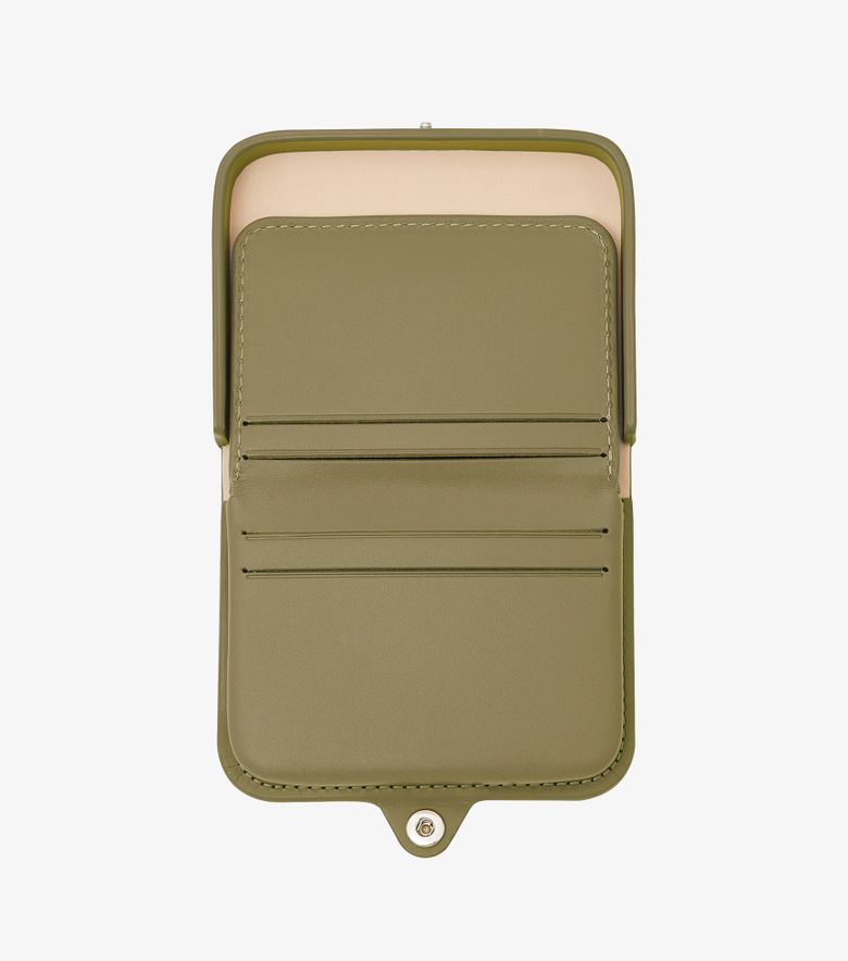 A.P.C. Porte-Monnaie Josh Vert Argile