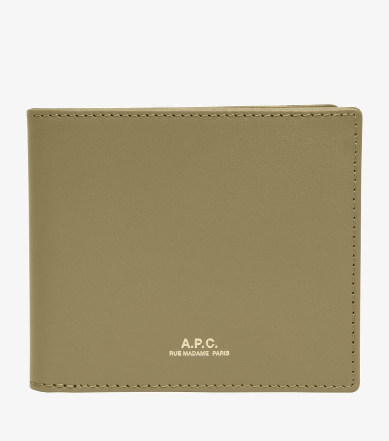 A.P.C. Portefeuille Aly Vert argile