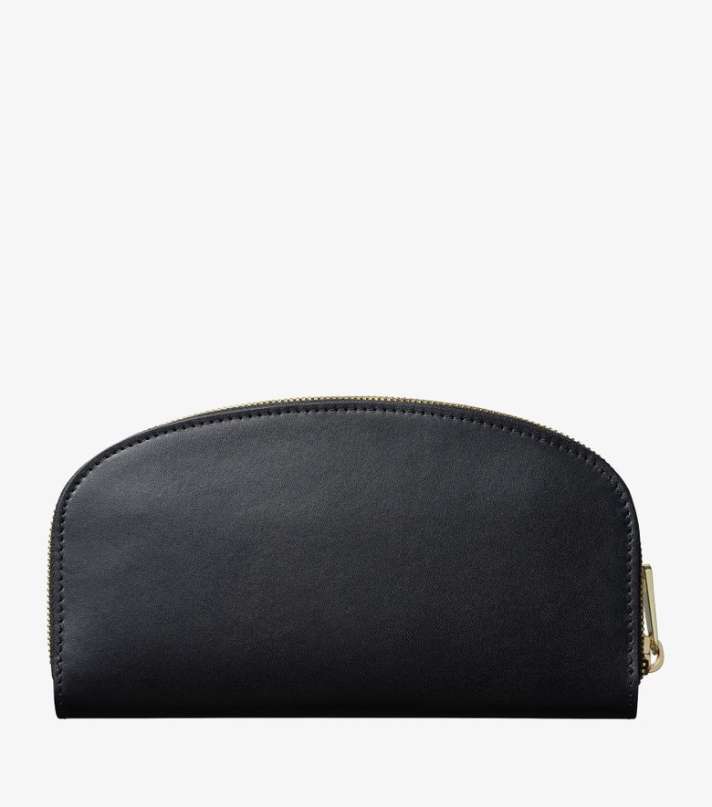 A.P.C. Portefeuille Demi-Lune Noir