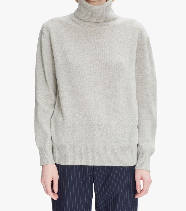 A.P.C. Pull Alma Ecru/gris