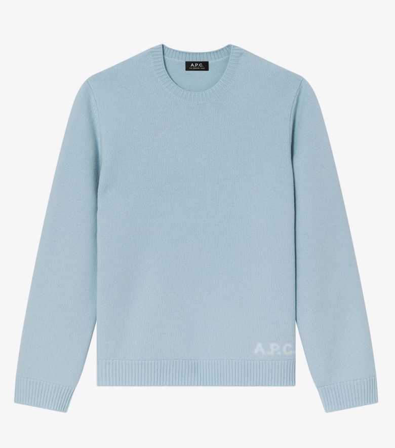 A.P.C. Pull Edward Bleu Clair