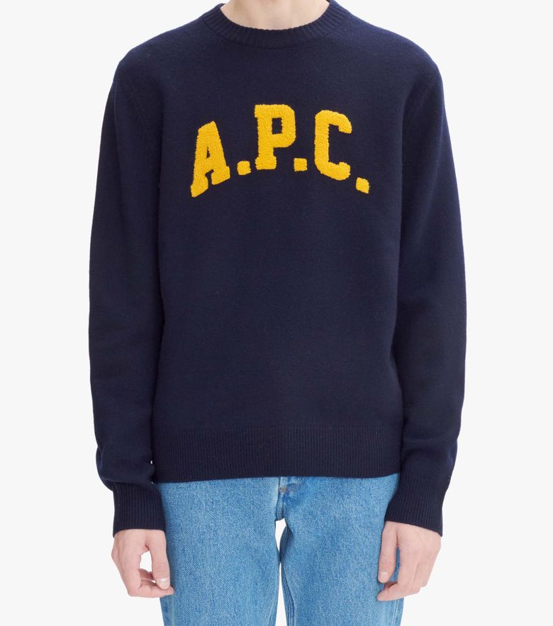 A.P.C. Pull Joshua Unisexe Dark Navy