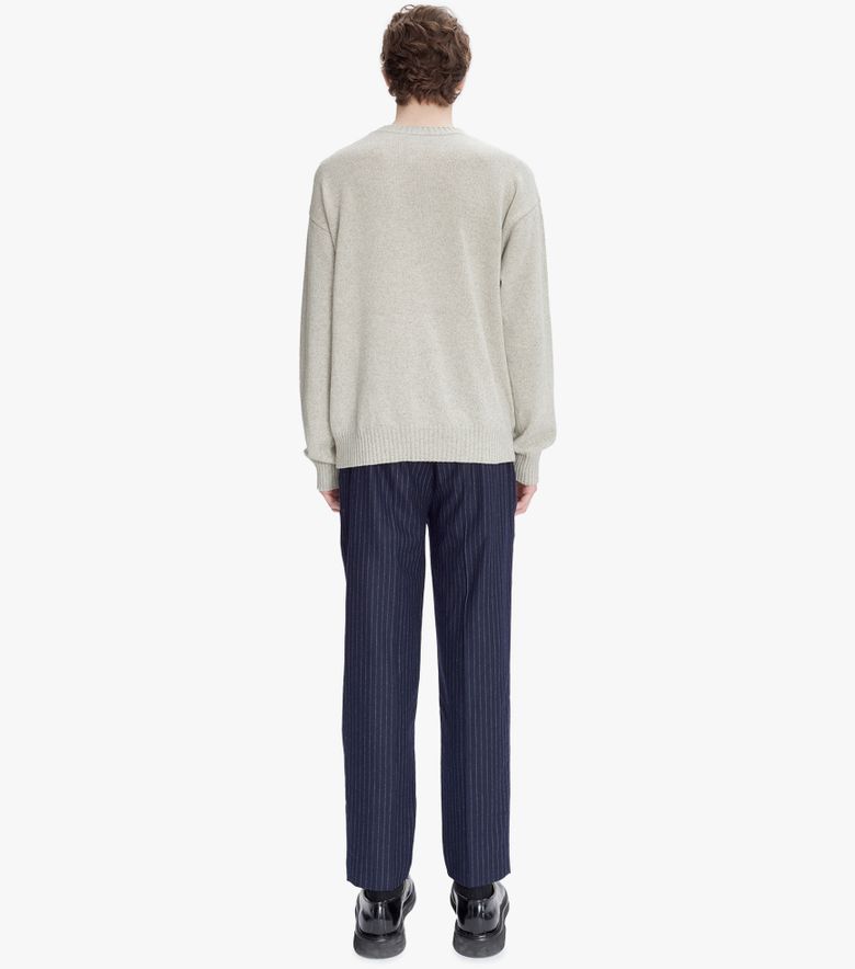 A.P.C. Pull Marcel Ecru/gris