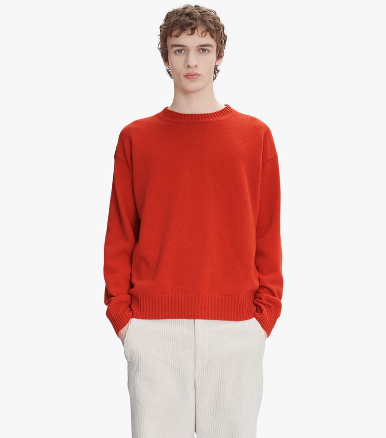 A.P.C. Pull Marcel Rouge vermillon