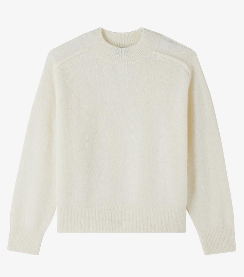 A.P.C. Pull Naomie Blanc Cassé
