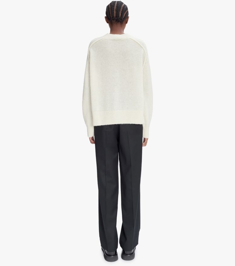 A.P.C. Pull Naomie Blanc Cassé