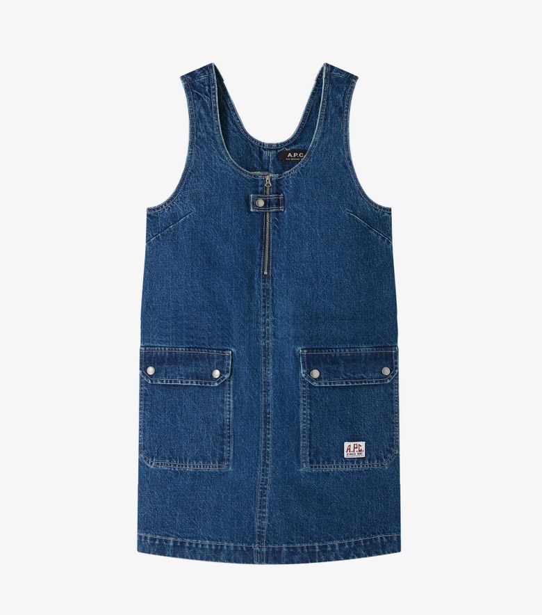 A.P.C. Robe Dominic Indigo Délavé