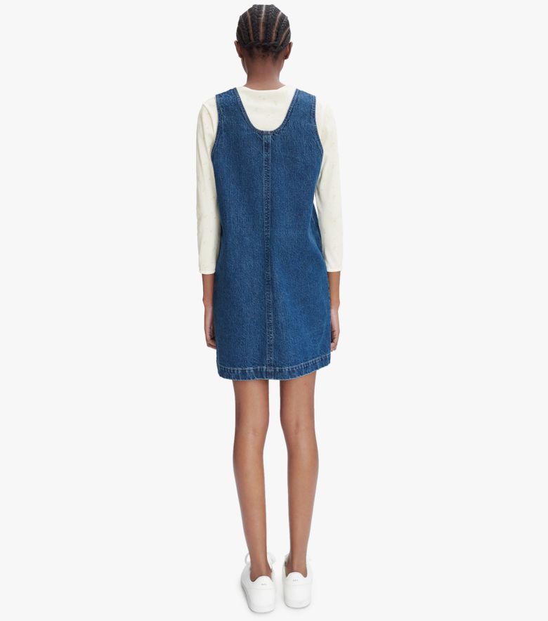 A.P.C. Robe Dominic Indigo Délavé
