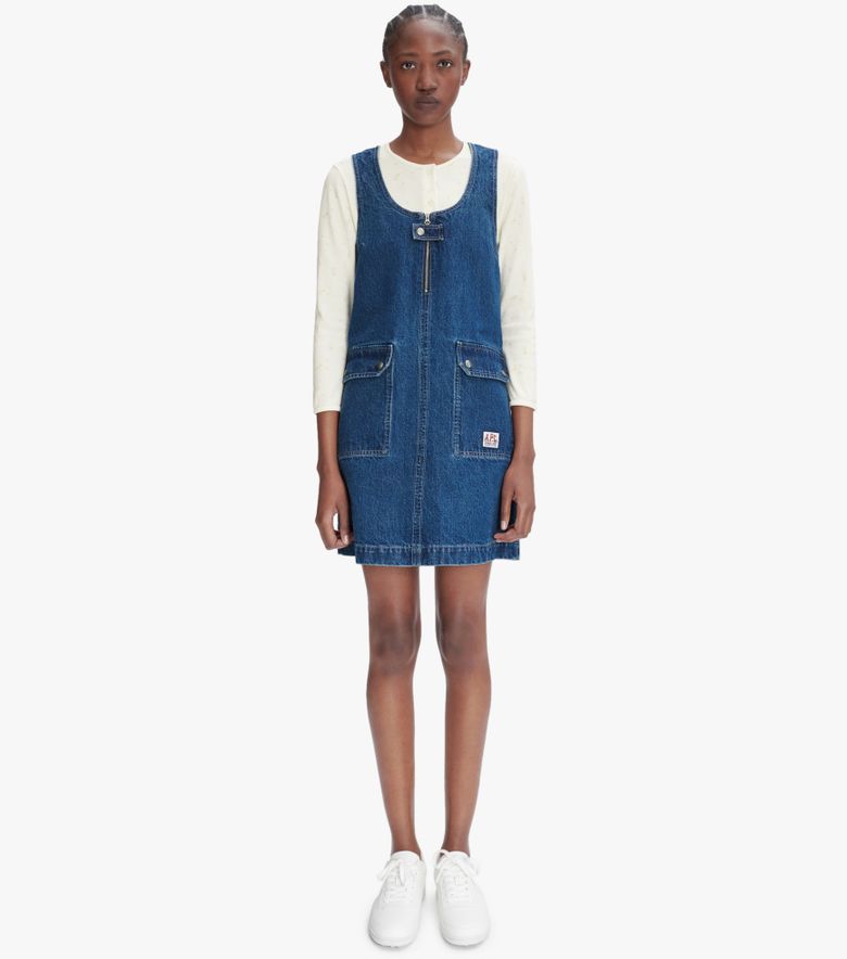 A.P.C. Robe Dominic Indigo délavé