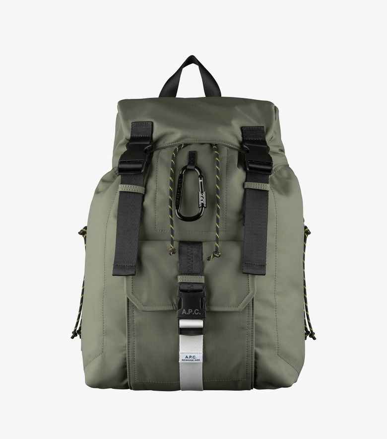 A.P.C. Sac A Dos Trek Kaki Foncé