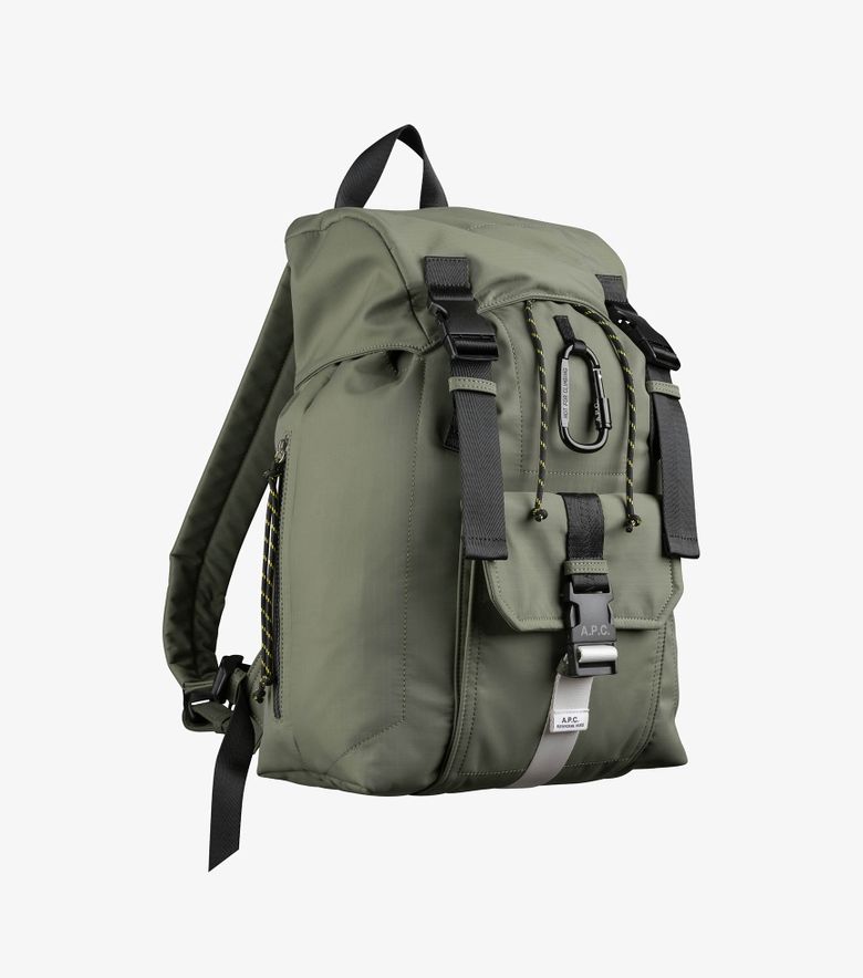 A.P.C. Sac A Dos Trek Kaki Foncé