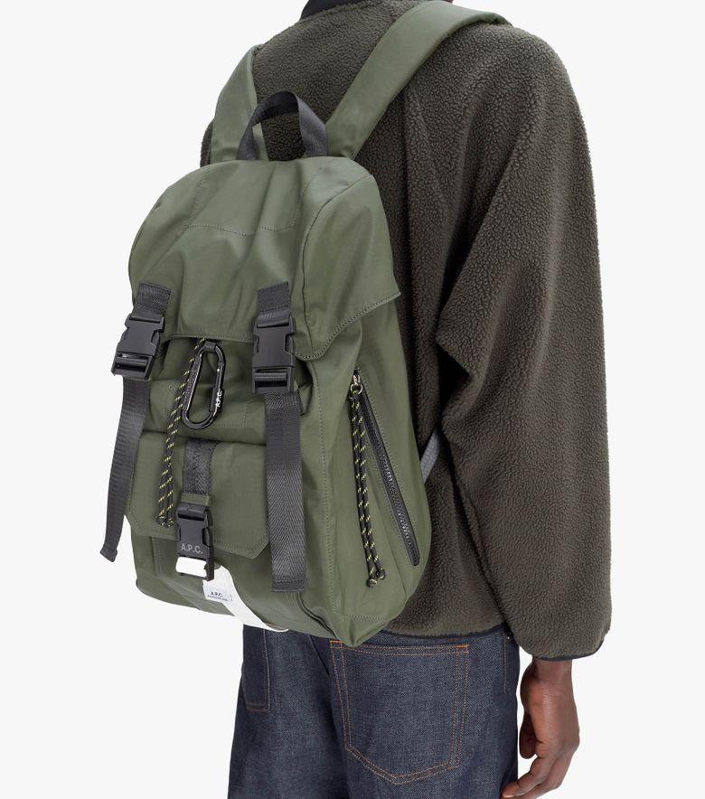 A.P.C. Sac A Dos Trek Kaki foncé