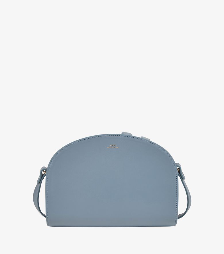 A.P.C. Sac Demi-Lune Bleu Navire