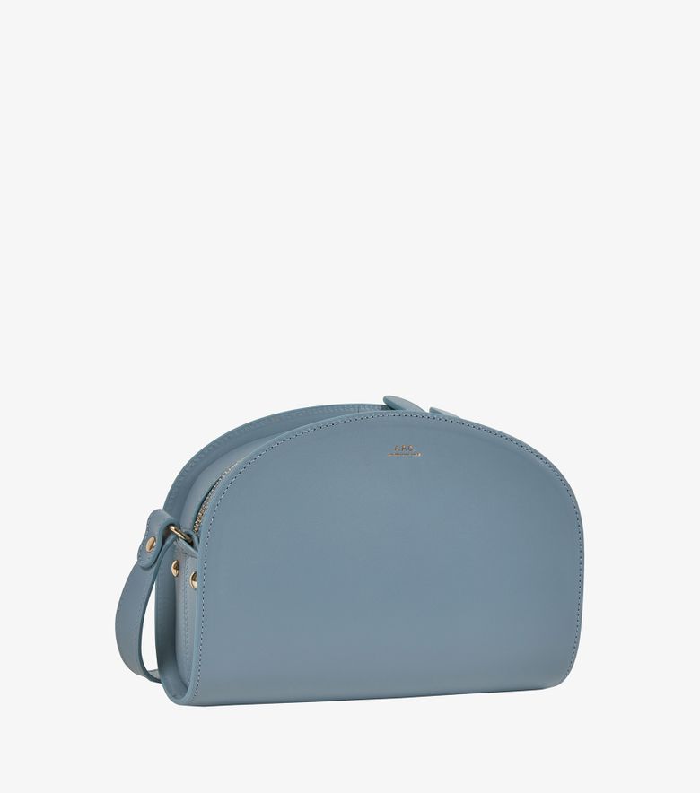 A.P.C. Sac Demi-Lune Bleu Navire