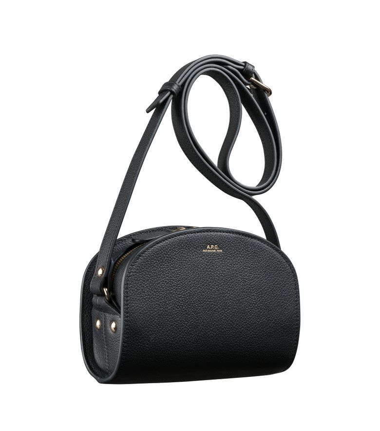 A.P.C. Sac Demi-Lune Mini Noir